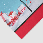 Merry kerst Gymnastiek Tissuepapier (Detail)