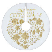 Merry kerst Heart Kerstboom Rok (Voorkant)