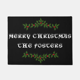 Merry kerst Holly Deurmat