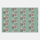 Merry kerst inpakpapier vel (Voorkant)