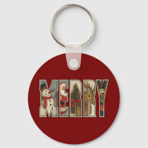MERRY – Kerst Karakter Letter Kunst