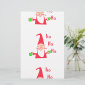 Merry kerst kerst kerst prettig briefpapier (Staand voorkant)