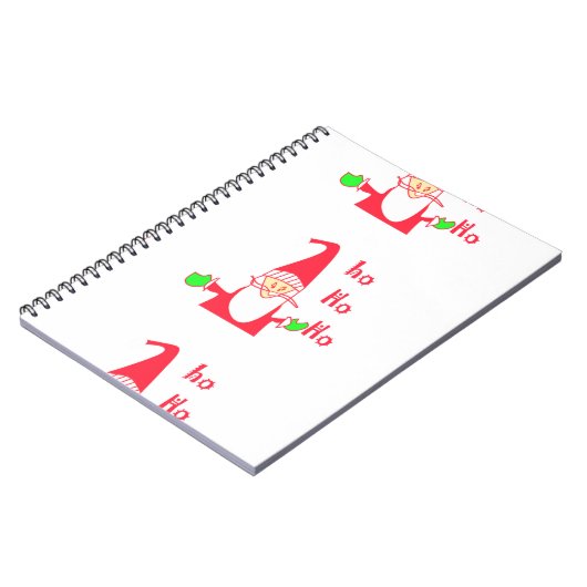 Merry kerst kerst kerst prettig notitieboek (Linkerzijde)