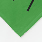 Merry kerst-kerstmuis, fleece Blanket (Hoek)