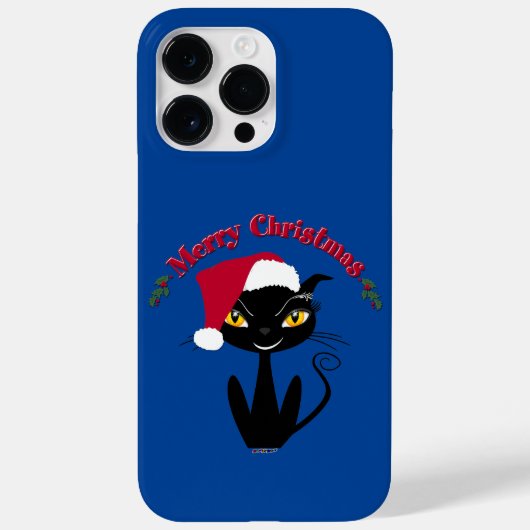 Merry kerst Kitty Cat Case-Mate iPhone Case (Achterkant)
