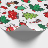 Merry kerst Little One Cadeaupapier (Hoek)