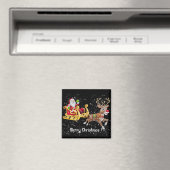 Merry kerst Magnet Magneet (Insitu (Vaatwasser))