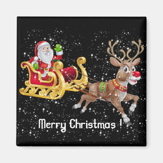 Merry kerst Magnet Magneet