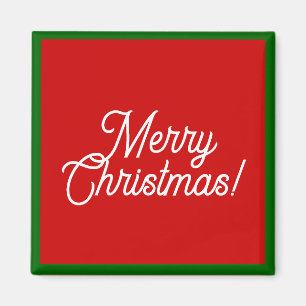 Merry kerst Magnet Magneet