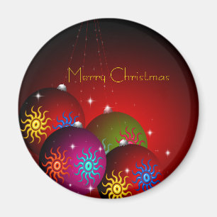 Merry kerst Magnet Magneet