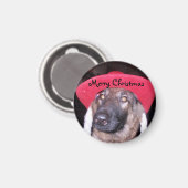 Merry kerst Magnet Magneet (Voorkant / Achterkant)