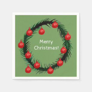 Merry kerst Napkins Servet