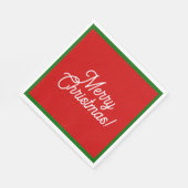 Merry kerst Napkins Servet (Hoek)