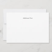 Merry kerst Poinsettia Foto (Achterkant)