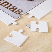 Merry kerst renindeer Cavalier King Charles Legpuzzel (Zijkant)