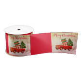 Merry kerst Ribbon Lint (Spoel)