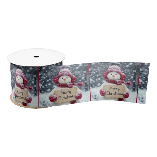 Merry kerst Snowman Lint (Spoel)