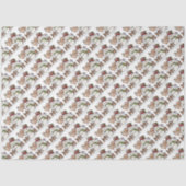 Merry kerst Snowmen Tissuepapier (Voorkant)