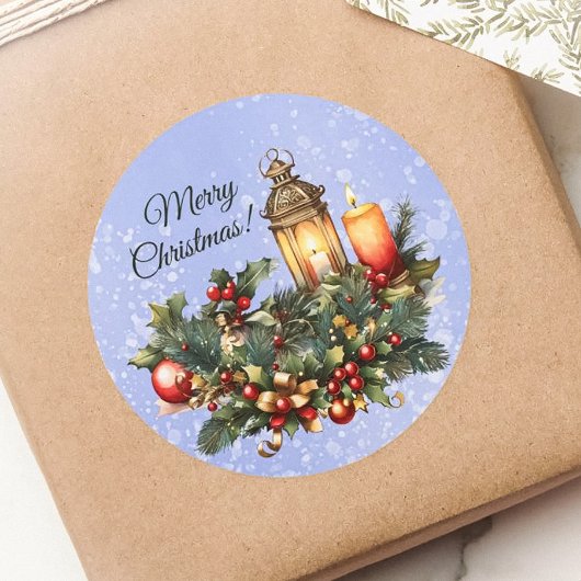 Merry kerst Vinyl Sticker