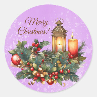 Merry kerst Vinyl Sticker