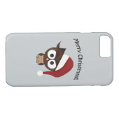 Merry KerstAngry Owl Case-Mate iPhone Case (Achterkant (Horizontaal))