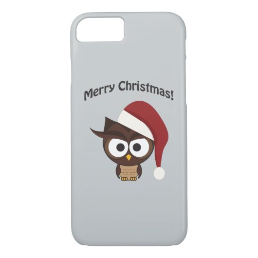 Merry KerstAngry Owl Case-Mate iPhone Case (Achterkant)