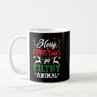 Merry KerstAnimal Filthy Ya Xmas Pajama Koffiemok