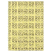 Merry kerstballetje, Joy Tafelkleed (Voorkant)