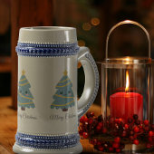 Merry Kerstbeer Stein Bierpul