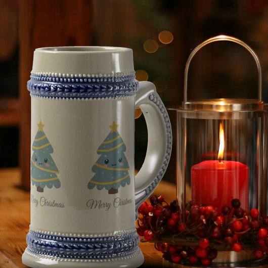 Merry Kerstbeer Stein Bierpul