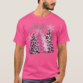 Merry kerstboom Roze Buffalo Pset en Leopar T-shirt