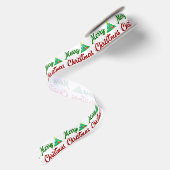 Merry kerstboomrood script lint (Achterkant)