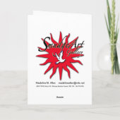 Merry Kerstbrother Feestdagen Kaart (Achterkant)