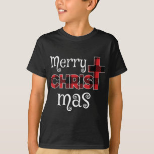 Merry kerstbuffalo Pset T-shirt