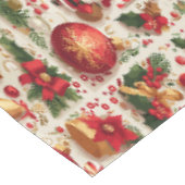 Merry kerstcadeau tafelkleed (Gekanteld)