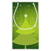 Merry kerstcadeautas klein cadeauzakje (Achterkant)