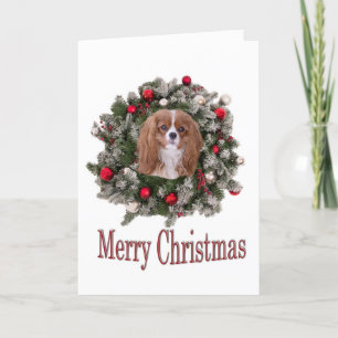 Merry KerstCavalier King Kaart