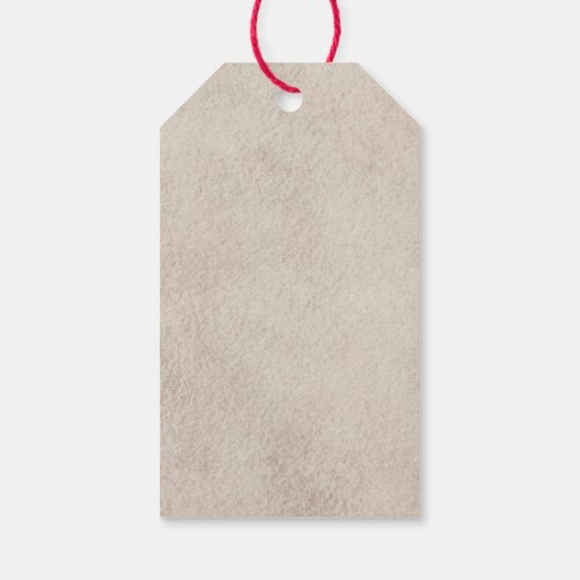 Merry kerstchocolate Chip Cookies Cadeaulabel (Achterkant)