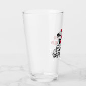 Merry Kerstdalmatian Glas (Rechts)