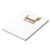Merry Kerstdoxie Notitieblok (Gedraaid)