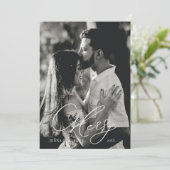 Merry Kerstfeestay Design Feestdagenkaart (Staand voorkant)