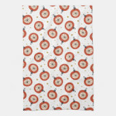 Merry Kerstfeestdagen, keukenhanddoeken (Verticaal)