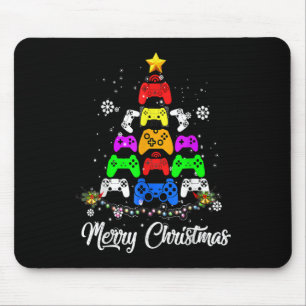 Merry kerstgame Controller Tree Kind Adult Lig Muismat
