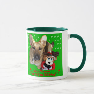 Merry KerstGerman Shepherd Mok