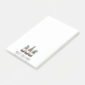 Merry Kerstgnomen Post-it® Notes (Schuin)