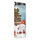 Merry Kerstgnomen Thermosbeker (Geroteerd rechts)
