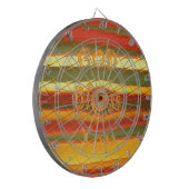 Merry KerstGod zegene Uw Colour Design Dartbord (Voorkant Links)