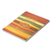 Merry KerstGod zegene Uw Colour Design Notitieblok (Gedraaid)