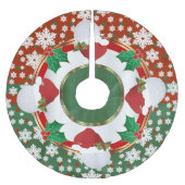 Merry KerstGolf 🏌️ ♂️ Lovers Kerstboom Rok (Voorkant)