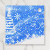 Merry Kerstgymnast Elf Bedankjes Labels (Achterkant)